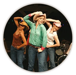 Country szalagavató tánc